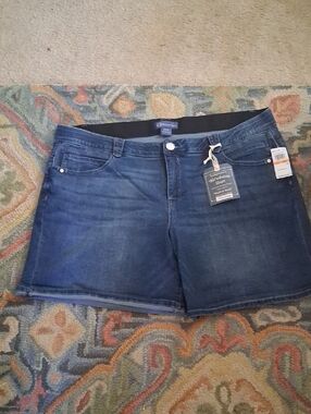 Democracy Dark Indigo Denim Shorts